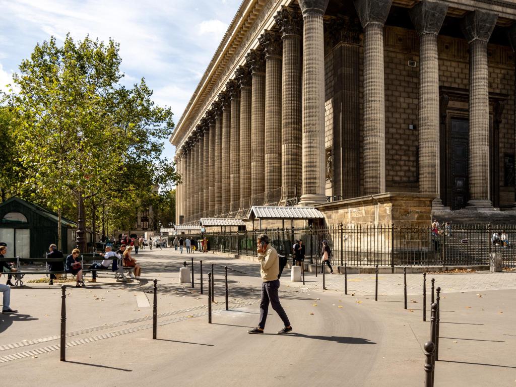 Église de la Madeleine, Paris 8e, à proximité du studio rue Boissy d'Anglas